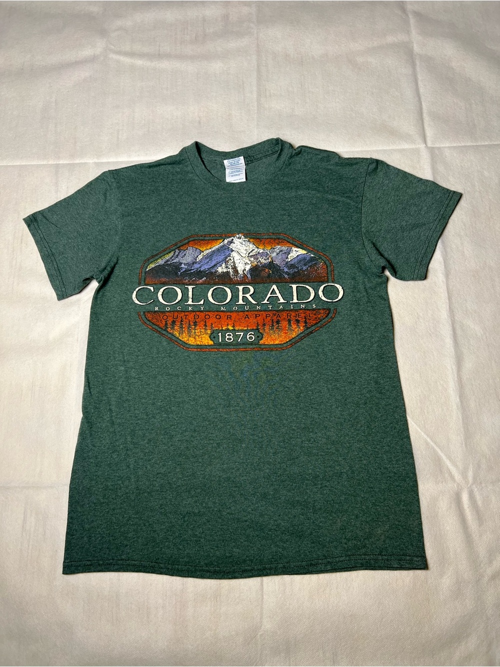 Delta Pro Wear Colorado Rocky Mountains 1876 Graphic Tee‎